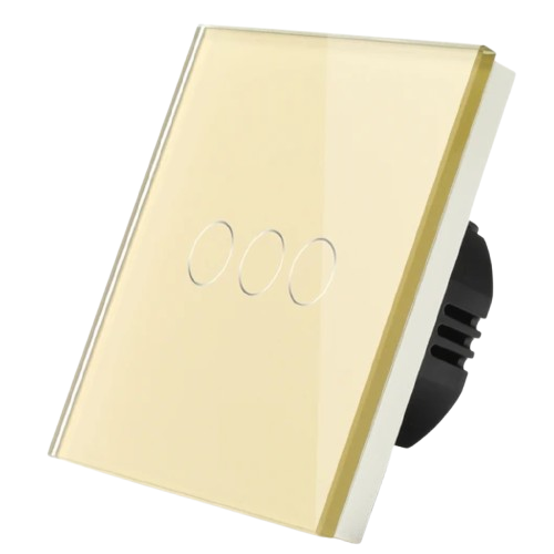 выключатель Bseed 3х - gold